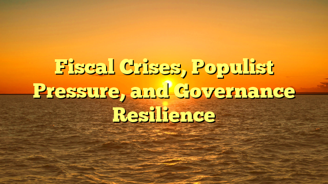 Fiscal Crises, Populist Pressure, and Governance Resilience